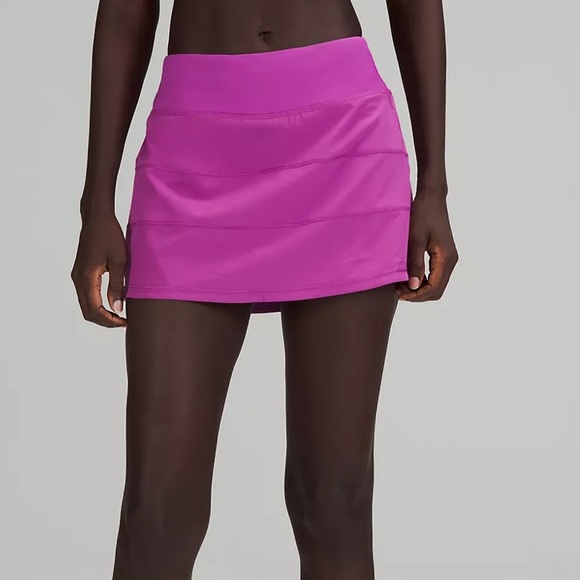 Lululemon Pace Rival Skirt Regular Length 13” * Vivid Plum Size 4 Sz 4 - Picture 3 of 7